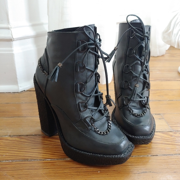 NEW Topshop Emma Cook Boots 41 - Picture 7 of 9